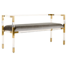 Load image into Gallery viewer, Acrylic Collection Bench (Gold or Silver)