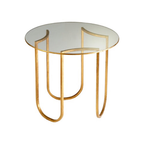 Gold Infinity Accent Table