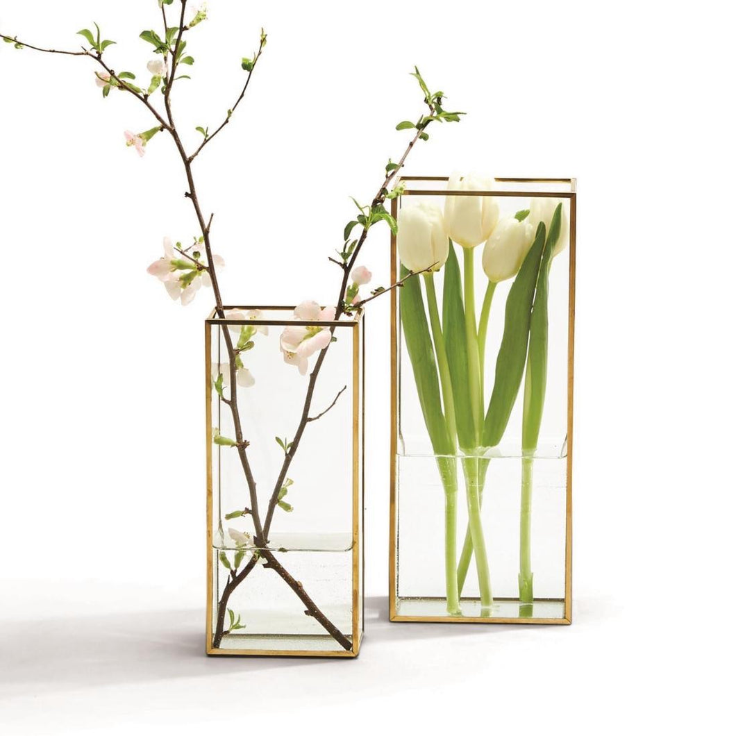 Gold Box Vases - Rectangle