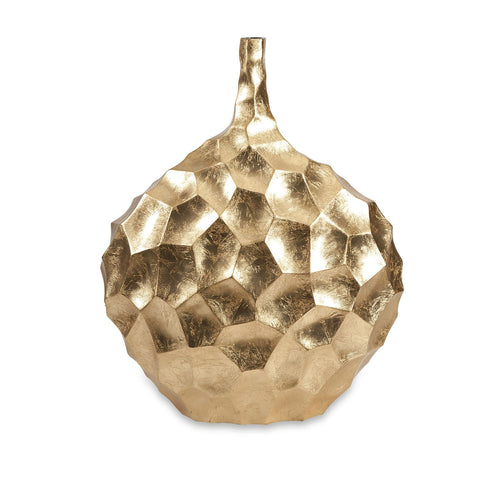Gold Indents Vase
