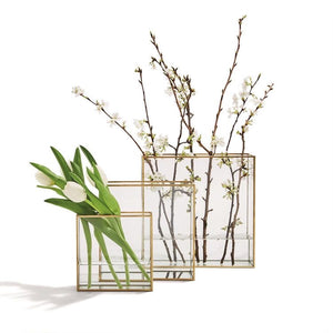 Gold Box Vases - Rectangle